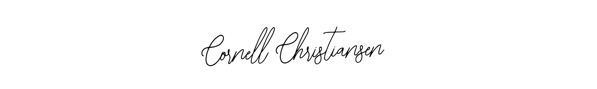 Use a signature maker to create a handwritten signature online. With this signature software, you can design (Bearetta-2O07w) your own signature for name Cornell Christiansen. Cornell Christiansen signature style 12 images and pictures png