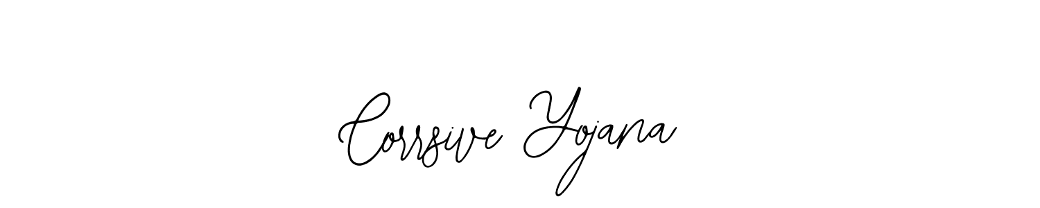 Design your own signature with our free online signature maker. With this signature software, you can create a handwritten (Bearetta-2O07w) signature for name Corrsive Yojana. Corrsive Yojana signature style 12 images and pictures png