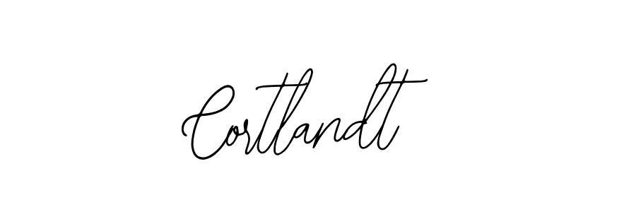 How to make Cortlandt signature? Bearetta-2O07w is a professional autograph style. Create handwritten signature for Cortlandt name. Cortlandt signature style 12 images and pictures png