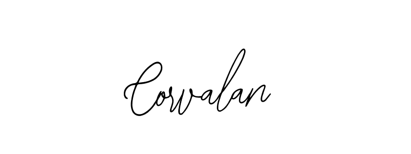 Make a beautiful signature design for name Corvalan. With this signature (Bearetta-2O07w) style, you can create a handwritten signature for free. Corvalan signature style 12 images and pictures png