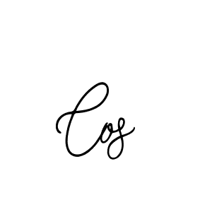 Design your own signature with our free online signature maker. With this signature software, you can create a handwritten (Bearetta-2O07w) signature for name Cos. Cos signature style 12 images and pictures png