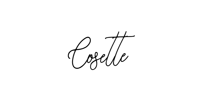 The best way (Bearetta-2O07w) to make a short signature is to pick only two or three words in your name. The name Cosette include a total of six letters. For converting this name. Cosette signature style 12 images and pictures png