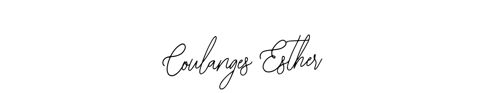 Design your own signature with our free online signature maker. With this signature software, you can create a handwritten (Bearetta-2O07w) signature for name Coulanges Esther. Coulanges Esther signature style 12 images and pictures png