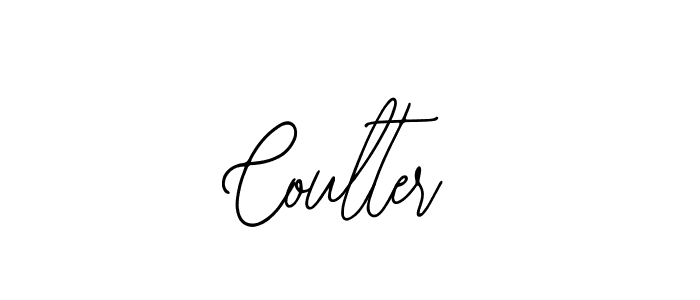 Design your own signature with our free online signature maker. With this signature software, you can create a handwritten (Bearetta-2O07w) signature for name Coulter. Coulter signature style 12 images and pictures png