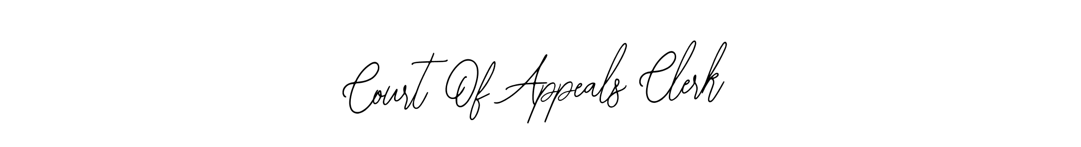 Once you've used our free online signature maker to create your best signature Bearetta-2O07w style, it's time to enjoy all of the benefits that Court Of Appeals Clerk name signing documents. Court Of Appeals Clerk signature style 12 images and pictures png