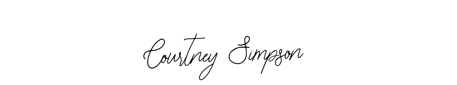 Design your own signature with our free online signature maker. With this signature software, you can create a handwritten (Bearetta-2O07w) signature for name Courtney Simpson. Courtney Simpson signature style 12 images and pictures png