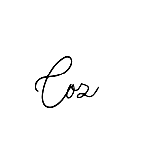 How to Draw Coz signature style? Bearetta-2O07w is a latest design signature styles for name Coz. Coz signature style 12 images and pictures png