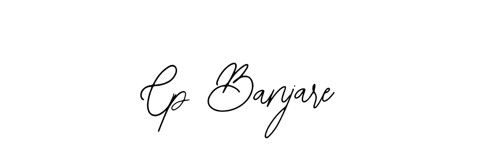 Design your own signature with our free online signature maker. With this signature software, you can create a handwritten (Bearetta-2O07w) signature for name Cp Banjare. Cp Banjare signature style 12 images and pictures png