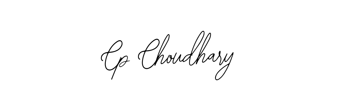 How to make Cp Choudhary signature? Bearetta-2O07w is a professional autograph style. Create handwritten signature for Cp Choudhary name. Cp Choudhary signature style 12 images and pictures png