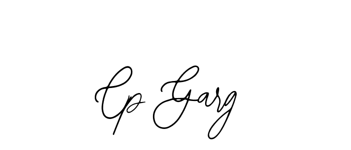 Use a signature maker to create a handwritten signature online. With this signature software, you can design (Bearetta-2O07w) your own signature for name Cp Garg. Cp Garg signature style 12 images and pictures png
