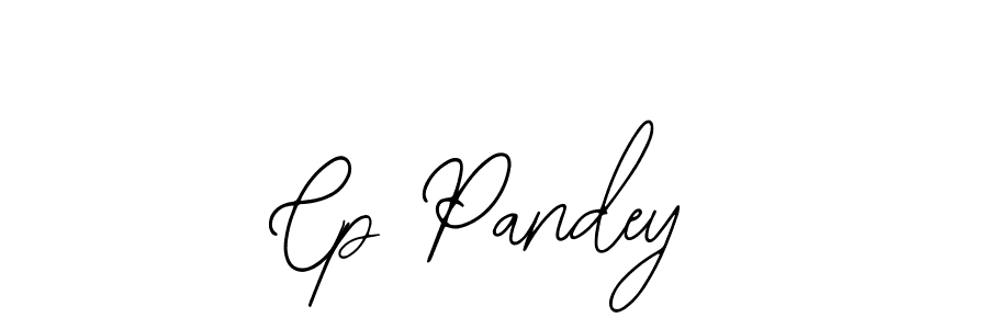Create a beautiful signature design for name Cp Pandey. With this signature (Bearetta-2O07w) fonts, you can make a handwritten signature for free. Cp Pandey signature style 12 images and pictures png