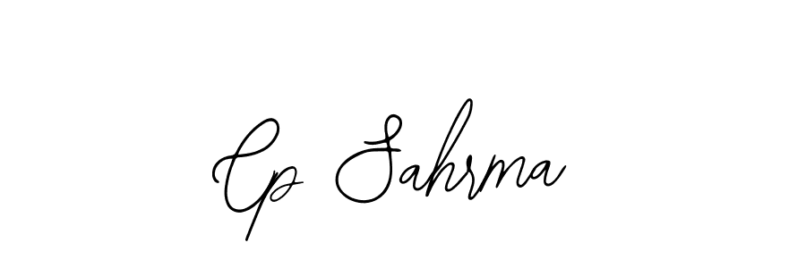 Design your own signature with our free online signature maker. With this signature software, you can create a handwritten (Bearetta-2O07w) signature for name Cp Sahrma. Cp Sahrma signature style 12 images and pictures png