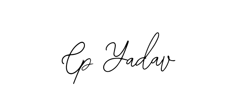 Bearetta-2O07w is a professional signature style that is perfect for those who want to add a touch of class to their signature. It is also a great choice for those who want to make their signature more unique. Get Cp Yadav name to fancy signature for free. Cp Yadav signature style 12 images and pictures png