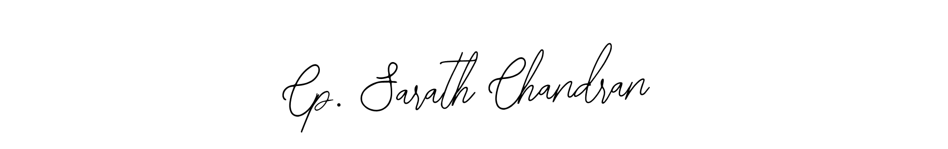 Cp. Sarath Chandran stylish signature style. Best Handwritten Sign (Bearetta-2O07w) for my name. Handwritten Signature Collection Ideas for my name Cp. Sarath Chandran. Cp. Sarath Chandran signature style 12 images and pictures png