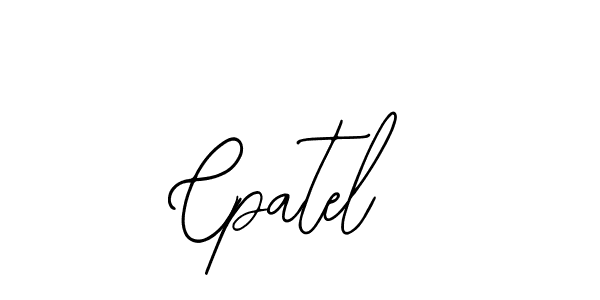 The best way (Bearetta-2O07w) to make a short signature is to pick only two or three words in your name. The name Cpatel include a total of six letters. For converting this name. Cpatel signature style 12 images and pictures png