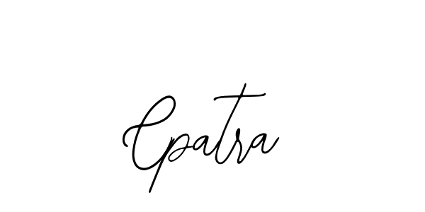 Use a signature maker to create a handwritten signature online. With this signature software, you can design (Bearetta-2O07w) your own signature for name Cpatra. Cpatra signature style 12 images and pictures png