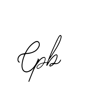 Create a beautiful signature design for name Cpb. With this signature (Bearetta-2O07w) fonts, you can make a handwritten signature for free. Cpb signature style 12 images and pictures png
