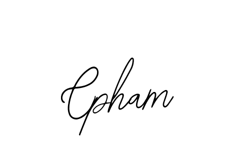 Also we have Cpham name is the best signature style. Create professional handwritten signature collection using Bearetta-2O07w autograph style. Cpham signature style 12 images and pictures png