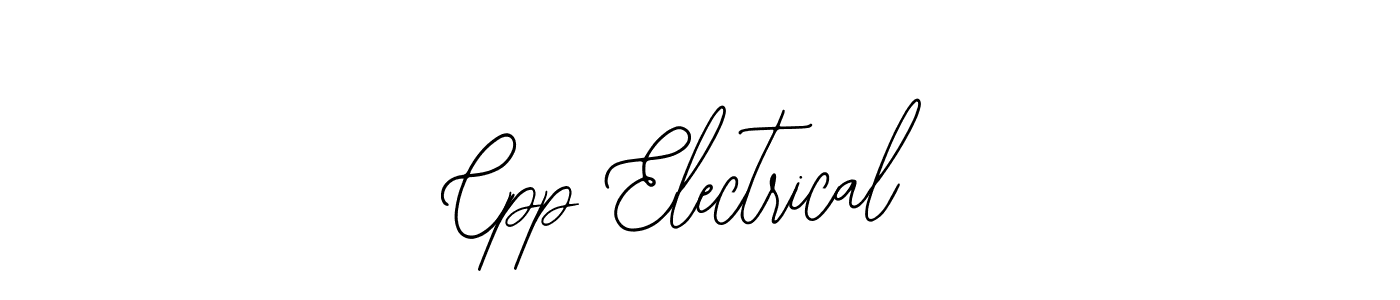 How to make Cpp Electrical signature? Bearetta-2O07w is a professional autograph style. Create handwritten signature for Cpp Electrical name. Cpp Electrical signature style 12 images and pictures png