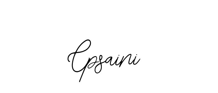 The best way (Bearetta-2O07w) to make a short signature is to pick only two or three words in your name. The name Cpsaini include a total of six letters. For converting this name. Cpsaini signature style 12 images and pictures png