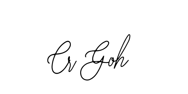 Design your own signature with our free online signature maker. With this signature software, you can create a handwritten (Bearetta-2O07w) signature for name Cr Goh. Cr Goh signature style 12 images and pictures png