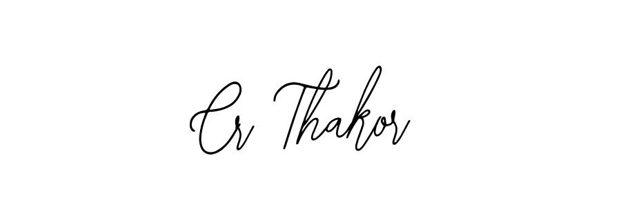 Also You can easily find your signature by using the search form. We will create Cr Thakor name handwritten signature images for you free of cost using Bearetta-2O07w sign style. Cr Thakor signature style 12 images and pictures png