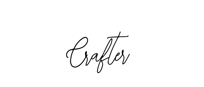 How to make Crafter name signature. Use Bearetta-2O07w style for creating short signs online. This is the latest handwritten sign. Crafter signature style 12 images and pictures png