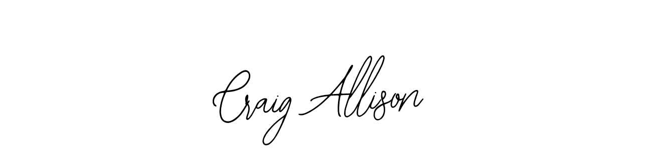 Similarly Bearetta-2O07w is the best handwritten signature design. Signature creator online .You can use it as an online autograph creator for name Craig Allison. Craig Allison signature style 12 images and pictures png