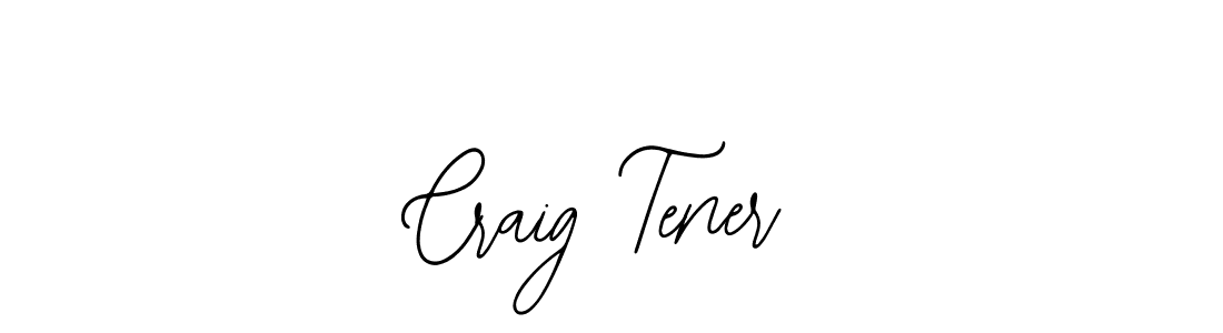 Use a signature maker to create a handwritten signature online. With this signature software, you can design (Bearetta-2O07w) your own signature for name Craig Tener. Craig Tener signature style 12 images and pictures png