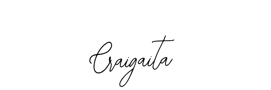 How to make Craigaita signature? Bearetta-2O07w is a professional autograph style. Create handwritten signature for Craigaita name. Craigaita signature style 12 images and pictures png