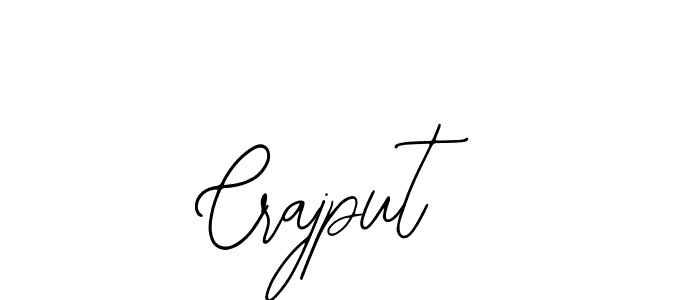 Use a signature maker to create a handwritten signature online. With this signature software, you can design (Bearetta-2O07w) your own signature for name Crajput. Crajput signature style 12 images and pictures png