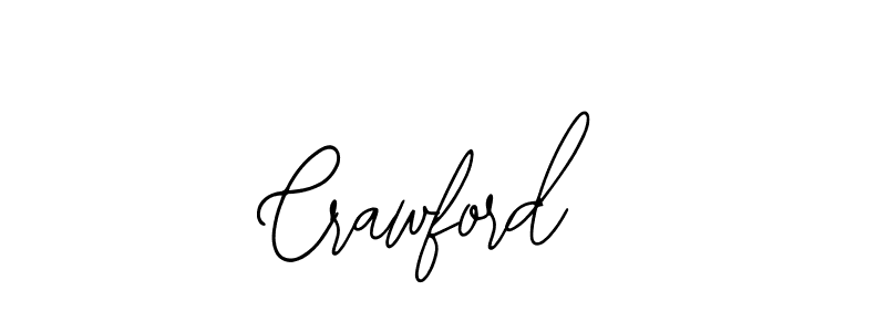 How to make Crawford name signature. Use Bearetta-2O07w style for creating short signs online. This is the latest handwritten sign. Crawford signature style 12 images and pictures png