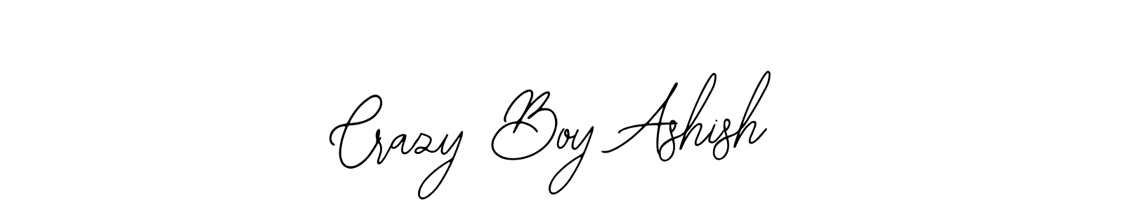 Design your own signature with our free online signature maker. With this signature software, you can create a handwritten (Bearetta-2O07w) signature for name Crazy Boy Ashish. Crazy Boy Ashish signature style 12 images and pictures png