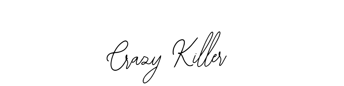 Use a signature maker to create a handwritten signature online. With this signature software, you can design (Bearetta-2O07w) your own signature for name Crazy Killer. Crazy Killer signature style 12 images and pictures png