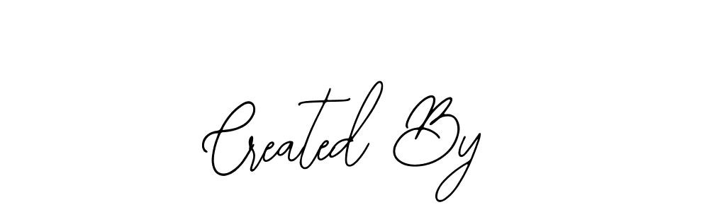 It looks lik you need a new signature style for name Created By. Design unique handwritten (Bearetta-2O07w) signature with our free signature maker in just a few clicks. Created By signature style 12 images and pictures png