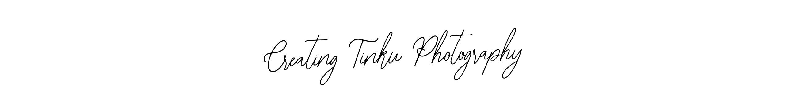 Use a signature maker to create a handwritten signature online. With this signature software, you can design (Bearetta-2O07w) your own signature for name Creating Tinku Photography. Creating Tinku Photography signature style 12 images and pictures png