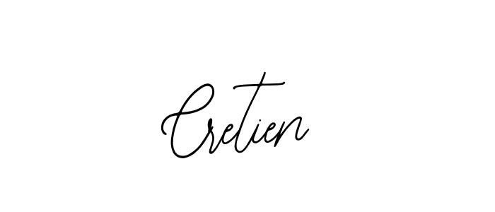 How to make Cretien name signature. Use Bearetta-2O07w style for creating short signs online. This is the latest handwritten sign. Cretien signature style 12 images and pictures png