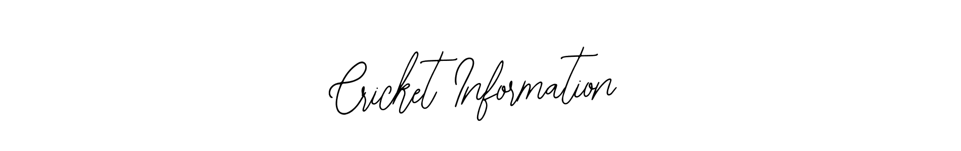 Bearetta-2O07w is a professional signature style that is perfect for those who want to add a touch of class to their signature. It is also a great choice for those who want to make their signature more unique. Get Cricket Information name to fancy signature for free. Cricket Information signature style 12 images and pictures png
