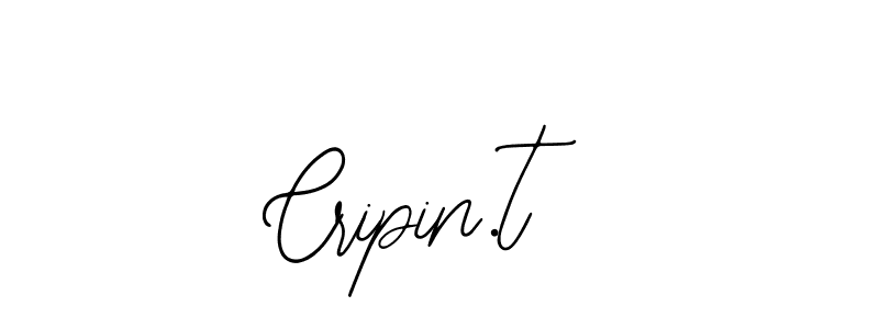 Create a beautiful signature design for name Cripin.t. With this signature (Bearetta-2O07w) fonts, you can make a handwritten signature for free. Cripin.t signature style 12 images and pictures png