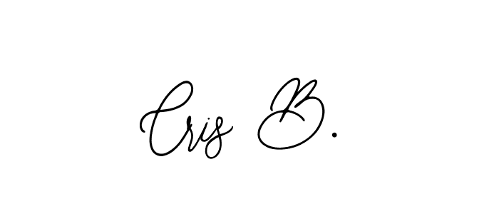 Make a beautiful signature design for name Cris B.. Use this online signature maker to create a handwritten signature for free. Cris B. signature style 12 images and pictures png