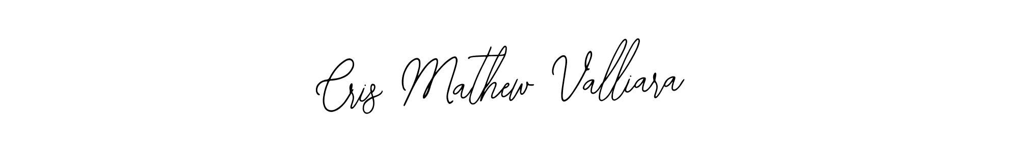 Also You can easily find your signature by using the search form. We will create Cris Mathew Valliara name handwritten signature images for you free of cost using Bearetta-2O07w sign style. Cris Mathew Valliara signature style 12 images and pictures png