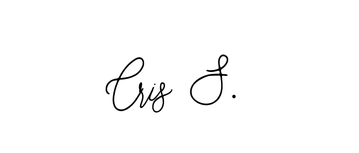 Use a signature maker to create a handwritten signature online. With this signature software, you can design (Bearetta-2O07w) your own signature for name Cris S.. Cris S. signature style 12 images and pictures png