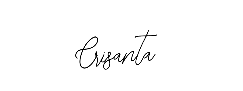 How to make Crisanta signature? Bearetta-2O07w is a professional autograph style. Create handwritten signature for Crisanta name. Crisanta signature style 12 images and pictures png