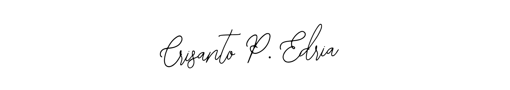 Once you've used our free online signature maker to create your best signature Bearetta-2O07w style, it's time to enjoy all of the benefits that Crisanto P. Edria name signing documents. Crisanto P. Edria signature style 12 images and pictures png