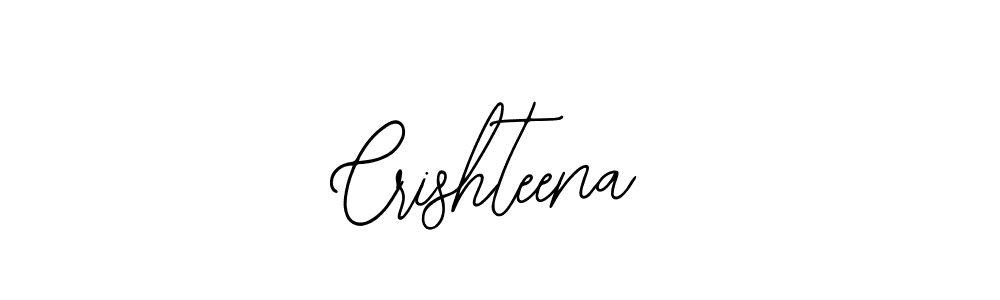 Also we have Crishteena name is the best signature style. Create professional handwritten signature collection using Bearetta-2O07w autograph style. Crishteena signature style 12 images and pictures png
