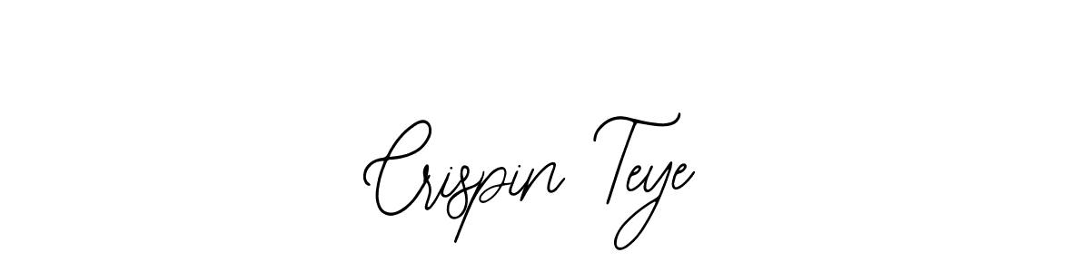 How to make Crispin Teye name signature. Use Bearetta-2O07w style for creating short signs online. This is the latest handwritten sign. Crispin Teye signature style 12 images and pictures png