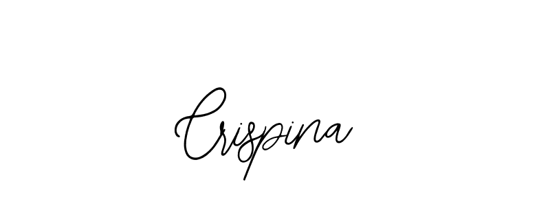 How to make Crispina name signature. Use Bearetta-2O07w style for creating short signs online. This is the latest handwritten sign. Crispina signature style 12 images and pictures png