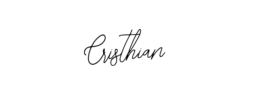 How to make Cristhian signature? Bearetta-2O07w is a professional autograph style. Create handwritten signature for Cristhian name. Cristhian signature style 12 images and pictures png