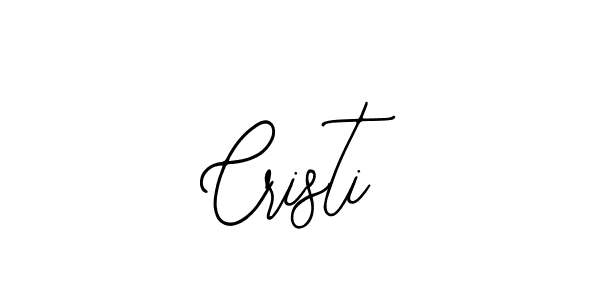 How to make Cristi name signature. Use Bearetta-2O07w style for creating short signs online. This is the latest handwritten sign. Cristi signature style 12 images and pictures png