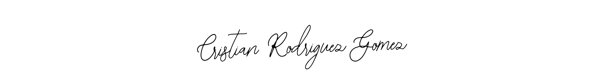 Bearetta-2O07w is a professional signature style that is perfect for those who want to add a touch of class to their signature. It is also a great choice for those who want to make their signature more unique. Get Cristian Rodriguez Gomez name to fancy signature for free. Cristian Rodriguez Gomez signature style 12 images and pictures png